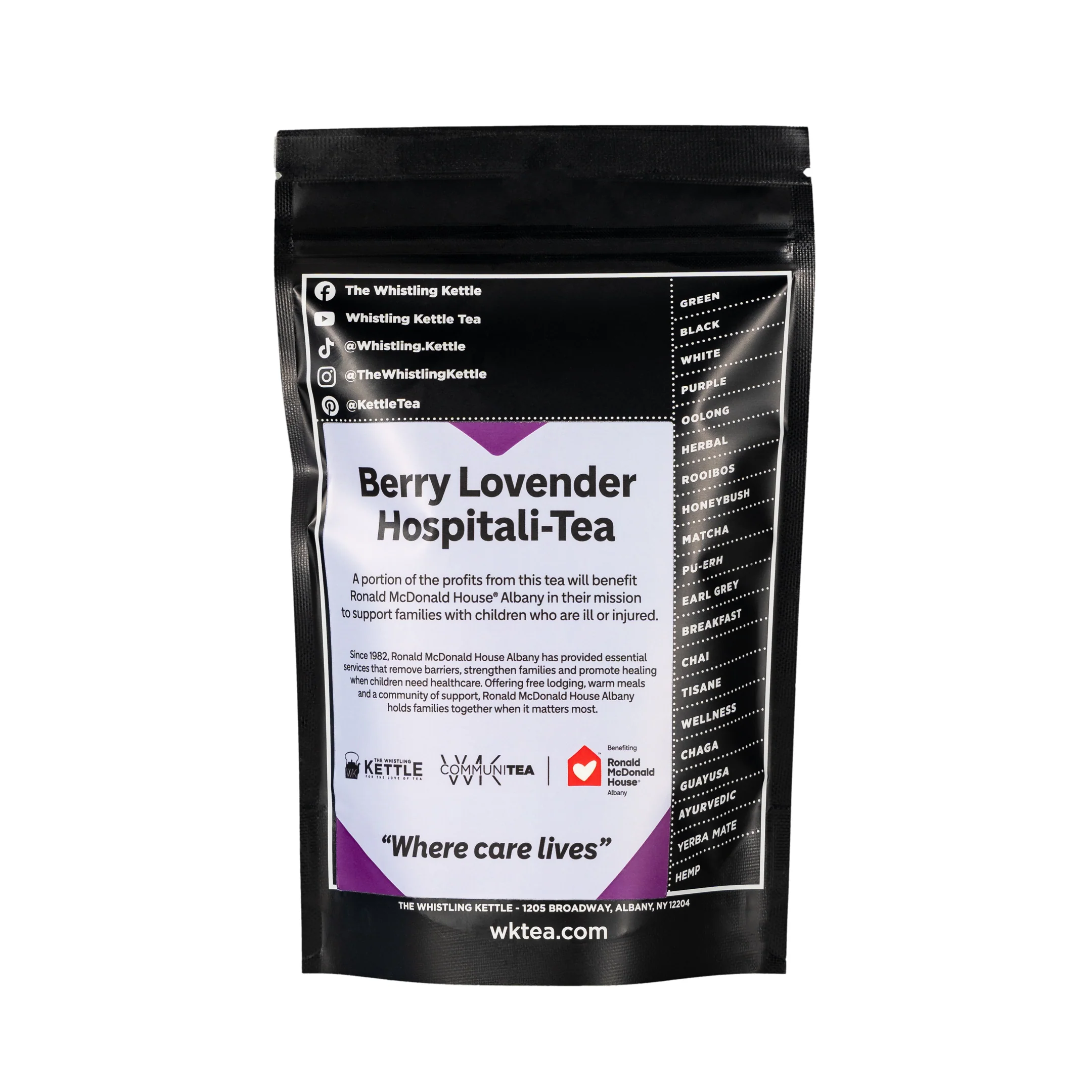 Whistling Kettle Communi-tea: Berry Lovender Hospitali-tea - Image 5